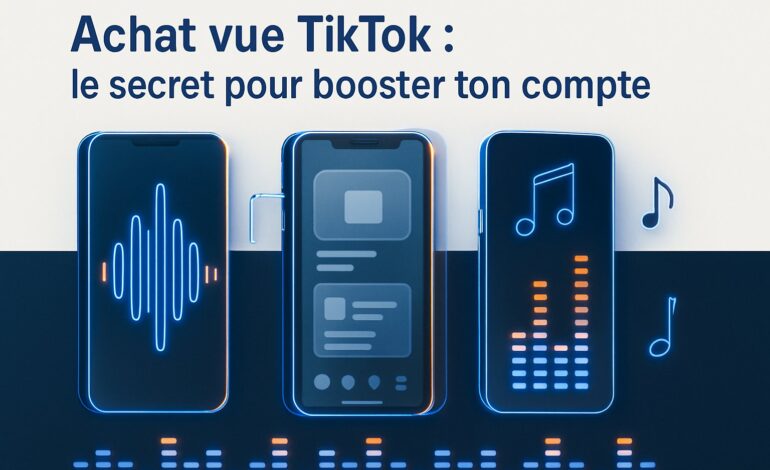 Achat vue TikTok : le secret pour booster ton compte