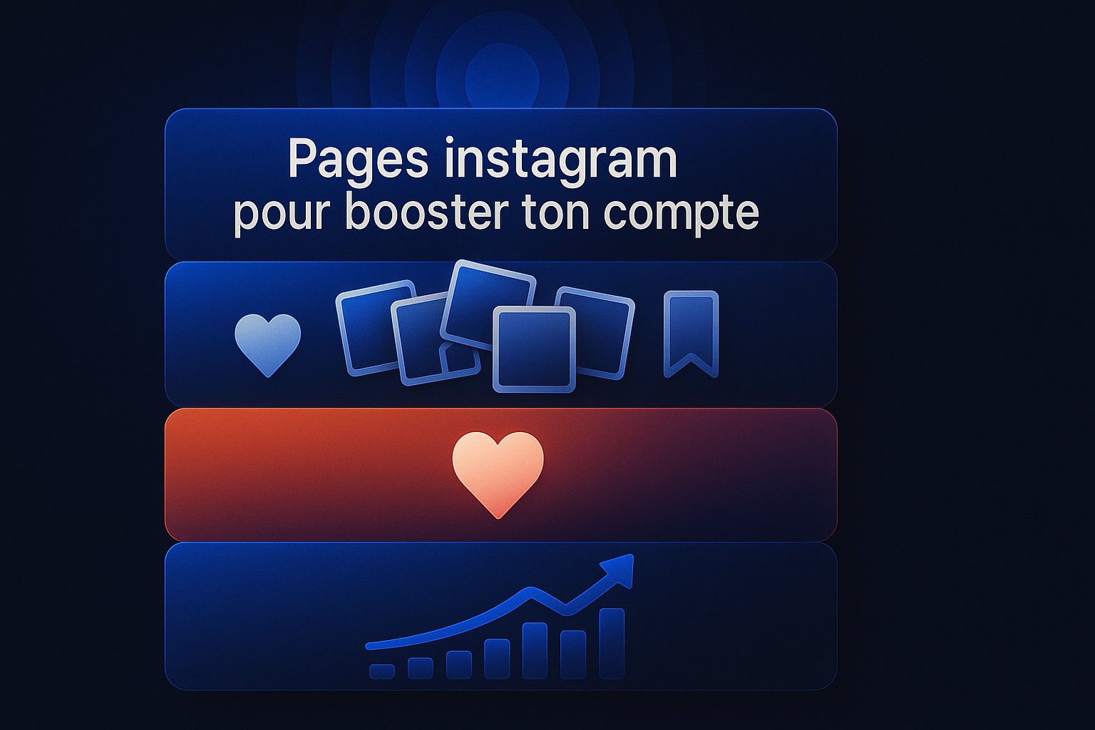 Pages instagram pour booster ton compte