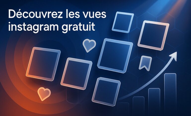 Découvrez les vues instagram gratuit